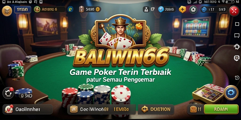 Gameplay BALIWIN66 menunjukkan keseruan bermain Poker yang intens.