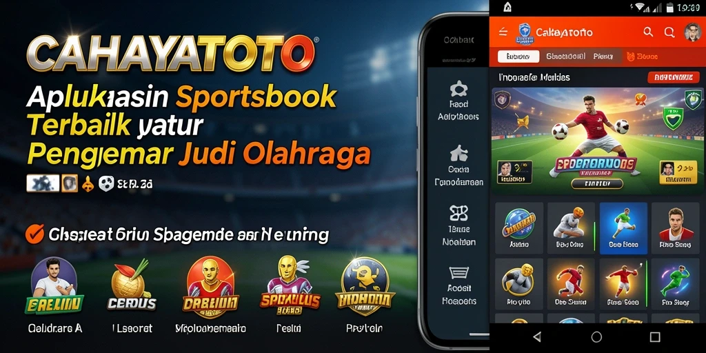Tampilan utama CAHAYATOTO dengan taruhan olahraga yang menarik.