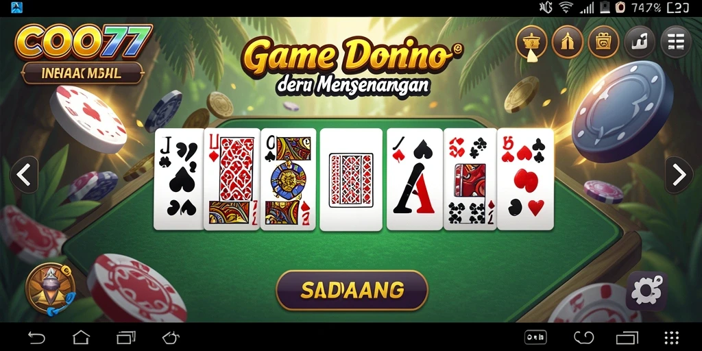 Gameplay seru domino di COO77 dengan fitur menarik dan grafis menawan.