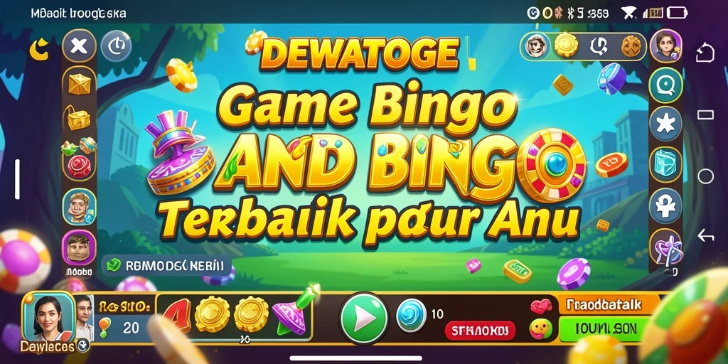 Tampilan gameplay seru di DEWATOGEL Bingo.