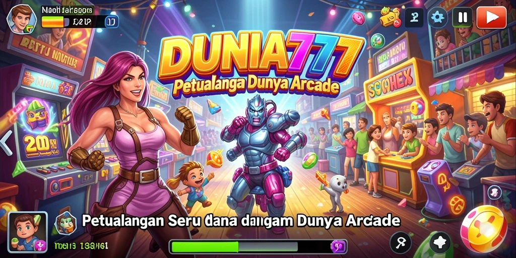 Screenshot dari gameplay seru DUNIA777 yang penuh tantangan.