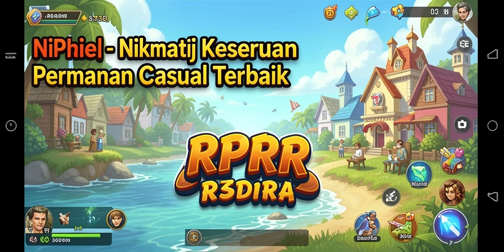 Screenshot gameplay RPRR yang menunjukkan keseruan bermain.